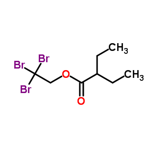 2-Ethylbutanoic acid 2,2,2-tribromoethyl ester Structure,63867-17-4Structure