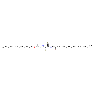 N,n’-bis(dodecyloxycarbonylmethyl)ethanebisthioamide Structure,63867-41-4Structure