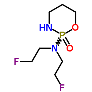 2-[Bis(2-fluoroethyl)amino]tetrahydro-2h-1,3,2-oxazaphosphorine 2-oxide Structure,63867-48-1Structure