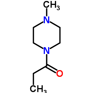 Piperazine,1-methyl-4-(1-oxopropyl)-(9ci) Structure,63867-55-0Structure