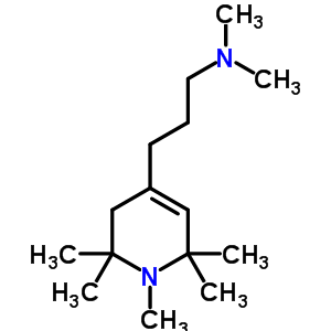 1,2,3,6-Tetrahydro-4-[3-(dimethylamino)propyl ]-1,2,2,6,6-pentamethylpyridine Structure,63867-72-1Structure