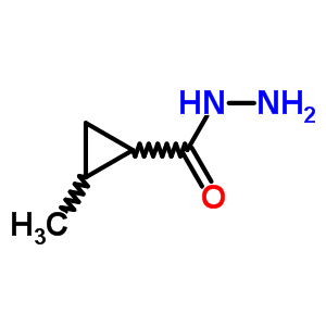 2-Methylcyclopropanecarbohydrazide Structure,63884-38-8Structure