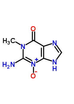 1,2,3,7-Tetrahydro-3-hydroxy-2-imino-1-methyl-6h-purin-6-one Structure,63885-07-4Structure