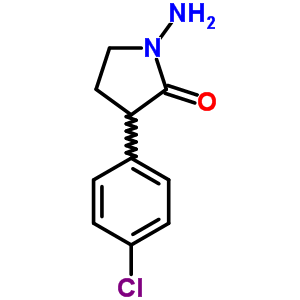 3-Amino-1-(p-chlorophenyl)-2-pyrrolidone Structure,63885-94-9Structure