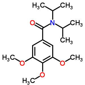 N,n-diisopropyl-3,4,5-trimethoxybenzamide Structure,63886-93-1Structure