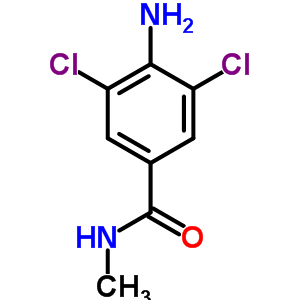 4-Amino-3,5-dichloro-n-methylbenzamide Structure,63887-30-9Structure