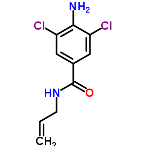 4-Amino-3,5-dichloro-n-(2-propenyl)benzamide Structure,63887-31-0Structure