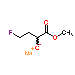 4-Fluoro-2-hydroxybutyric acid methyl ester sodium salt Structure,63904-98-3Structure