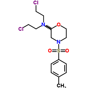 4-[3-[Bis(2-chloroethyl)amino]-4-methylphenylsulfonyl ]morpholine Structure,63905-03-3Structure