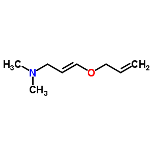 3-(Allyloxy)-n,n-dimethyl-2-propen-1-amine Structure,63905-35-1Structure