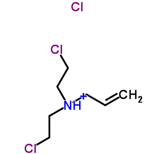 N,n-bis(2-chloroethyl)-2-propene-1-amine Structure,63905-36-2Structure