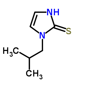 1-Isobutyl-1h-imidazole-2-thiol Structure,63905-45-3Structure