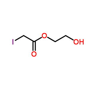 Iodoacetic acid 2-hydroxyethyl ester Structure,63906-36-5Structure