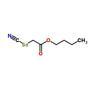 Hydroselenocyanoacetic acid butyl ester Structure,63906-49-0Structure