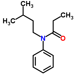 N-isopentyl-n-phenylpropionamide Structure,63916-02-9Structure