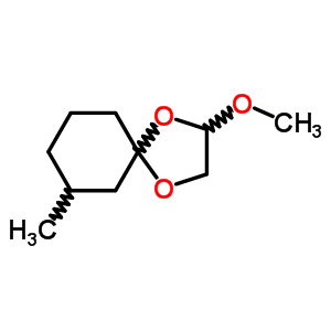 7-Methyl-1,4-dioxaspiro[4.5]decane-2-methanol Structure,63917-44-2Structure