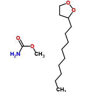 Methyl nonyldioxolane carbamate Structure,63917-48-6Structure