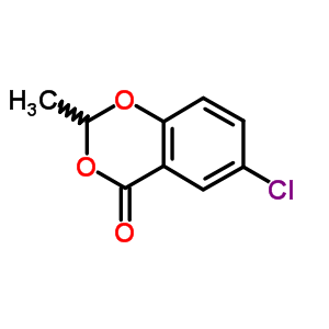 4H-1,3-benzodioxin-4-one,6-chloro-2-methyl- Structure,63917-57-7Structure