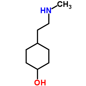 4-(2-Methylaminoethyl)cyclohexanol Structure,63918-21-8Structure