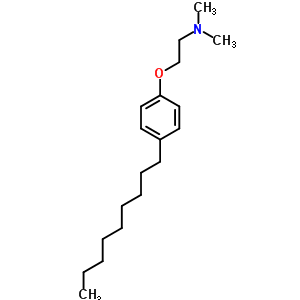 (2-Dimethylaminoethyl)p-nonylphenyl ether Structure,63918-95-6Structure