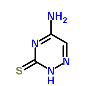 5-Amino-1,2,4-triazine-3-thiol Structure,63979-21-5Structure