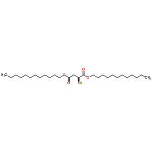 2-Mercaptobutanedioic acid didodecyl ester Structure,63979-81-7Structure