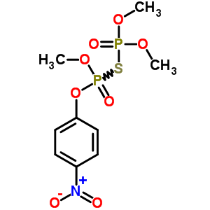 [α,β-thio]diphosphoric acid α,β,β-trimethyl α-(p-nitrophenyl) ester Structure,63980-97-2Structure