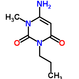 1-Methyl-3-propyl-6-aminouracil Structure,63981-33-9Structure