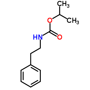 N-phenethylcarbamic acid isopropyl ester Structure,63982-24-1Structure