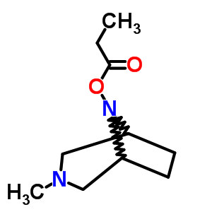 3-Methyl-3,8-diazabicyclo[3.2.1]octan-8-ol propionate Structure,63990-43-2Structure