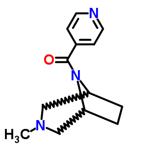 8-異煙?；?3-甲基-3,8-二氮雜雙環(huán)[3.2.1]辛烷結構式_63990-65-8結構式