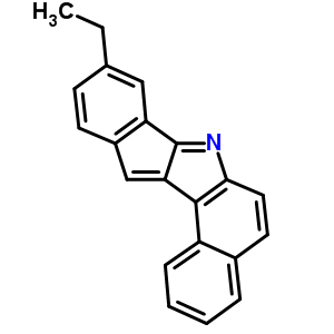 9-Ethylbenz[e]indeno[1,2-b]indole Structure,63991-52-6Structure