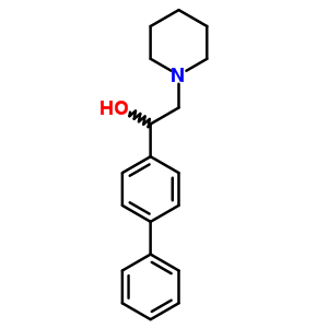 α-(piperidinomethyl)-1,1’-biphenyl-4-methanol Structure,63992-40-5Structure