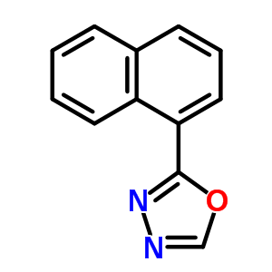 2-(1-Naphthyl)-1,3,4-oxadiazole Structure,64001-71-4Structure