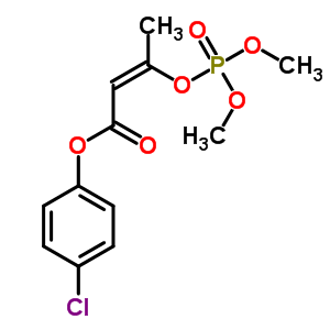 (E)-3-[(dimethoxyphosphinyl)oxy]-2-butenoic acid 4-chlorophenyl ester Structure,64011-79-6Structure