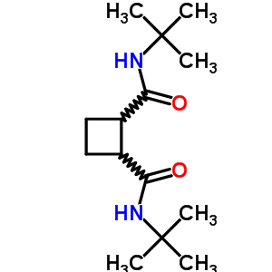 N,n’-di-tert-butylcyclobutane-1,2-dicarboxamide Structure,64011-95-6Structure