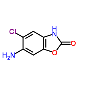 6-Amino-5-chlorobenzoxazol-2(3h)-one Structure,64037-30-5Structure