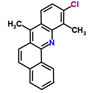 10-Chloro-7,11-dimethylbenz[c]acridine Structure,64038-38-6Structure