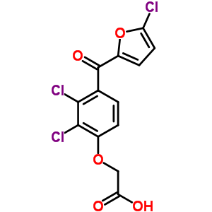 [4-[(5-Chlorofuran-2-yl)carbonyl ]-2,3-dichlorophenoxy]acetic acid Structure,64046-44-2Structure