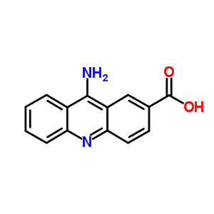 9-Amino-2-acridinecarboxylic acid Structure,64046-80-6Structure