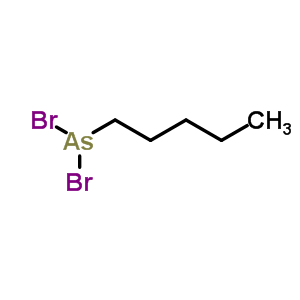 Pentyldibromoarsine Structure,64047-02-5Structure