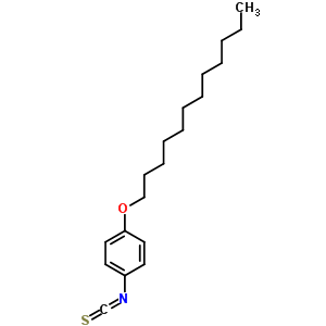 4-Dodecyloxyphenyl isothiocyanate Structure,64047-45-6Structure