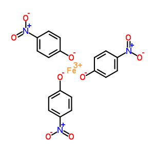 Iron(iii)tris(4-nitrophenolate) Structure,64047-80-9Structure