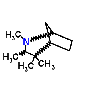 2,3,4,4-Tetramethyl-2-azabicyclo[3.2.1]octane Structure,64048-83-5Structure