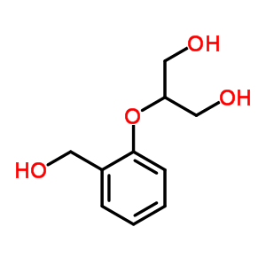 3-[O-(hydroxymethyl)phenyloxy]-1,2-propanediol Structure,64049-34-9Structure