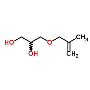 3-(2-Methylallyloxy)-1,2-propanediol Structure,64049-44-1Structure