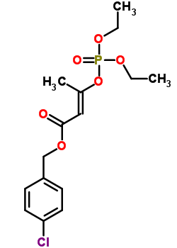 [1-(4-Chlorobenzyloxycarbonyl)-1-propen-2-yl]diethyl phosphate Structure,64050-63-1Structure