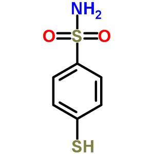 Benzenesulfonamide,4-mercapto-(9ci) Structure,64058-62-4Structure