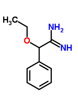 2-乙氧基-2-苯基乙脒結構式_64058-86-2結構式