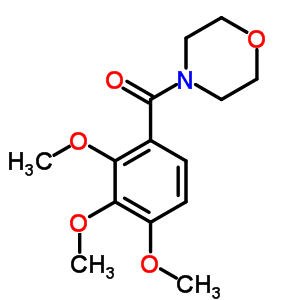 4-(2,3,4-Trimethoxybenzoyl)morpholine Structure,64059-58-1Structure